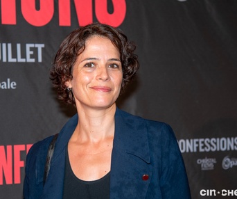 Sur le tapis rouge du film Confessions