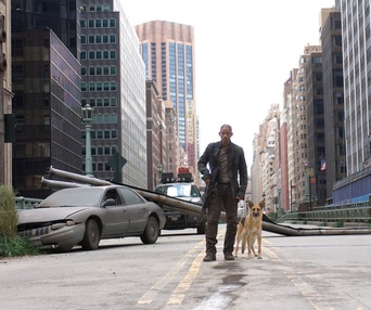 Scène du film I Am Legend