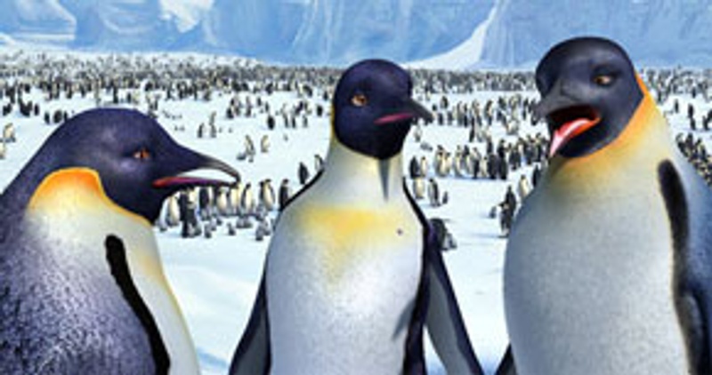 Une scène de Happy Feet