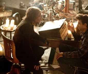 Une scène du film The Sorcerer's Apprentice