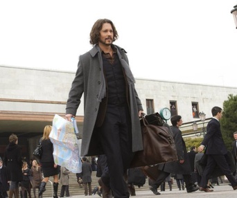 Une scène du film The Tourist