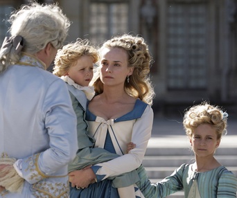 Une scène du film Les adieux à la reine
