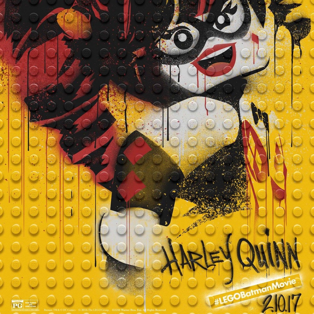 Affiche de personnages du film Lego Batman le film