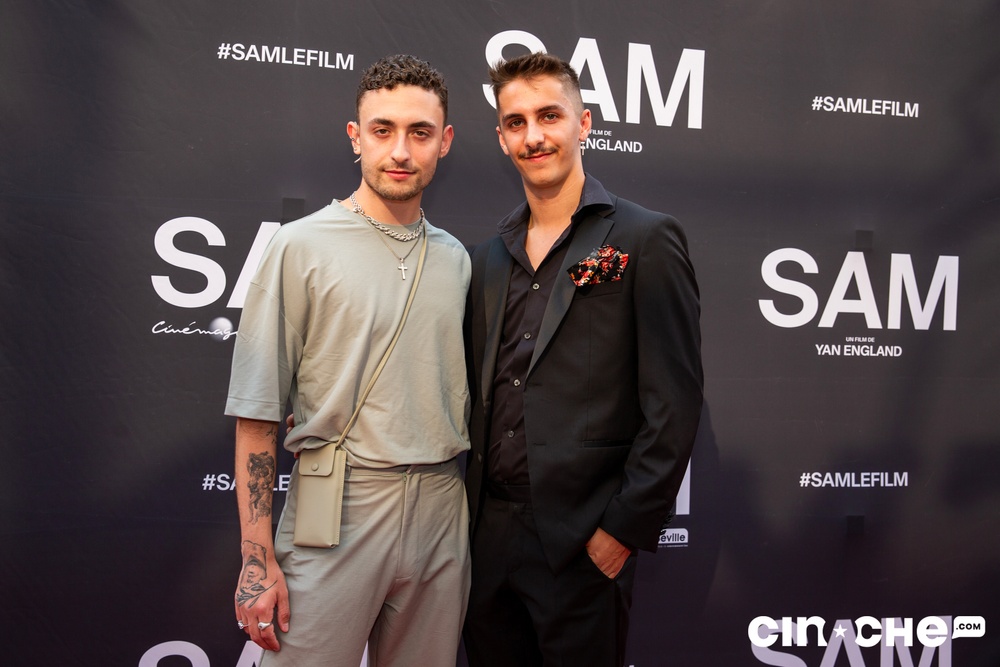 Sur le tapis rouge du film Sam