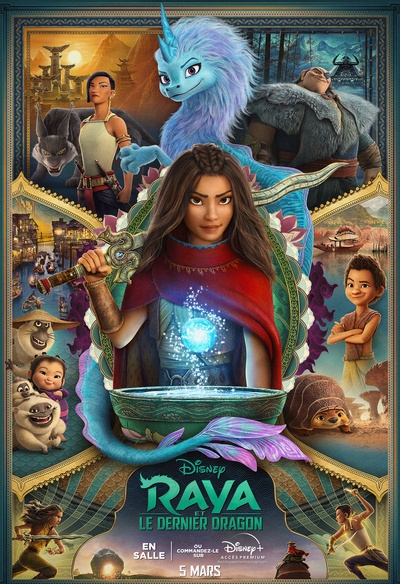 Affiche du film Raya and the Last Dragon