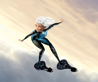 Scène du film Monsters vs. Aliens