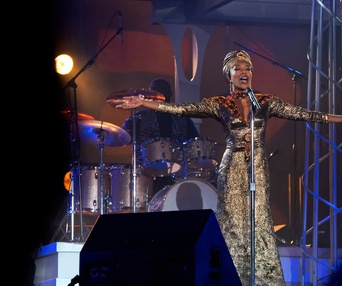 Une scène du film Whitney Houston : I Wanna Dance with Somebody