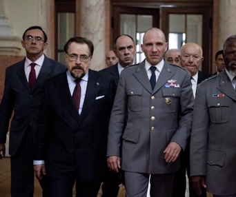 Une scène du film Coriolanus