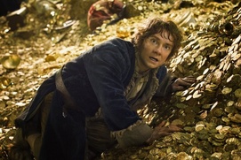 Une scène du film The Hobbit: The Desolation of Smaug Une scène du film The Hobbit: The Desolation of Smaug
