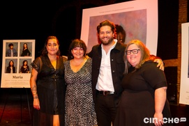Sur le tapis rouge du film Maria