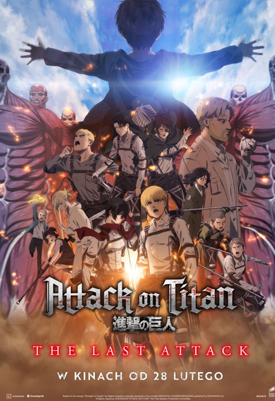 Affiche du film Attack on Titan: The Last Attack