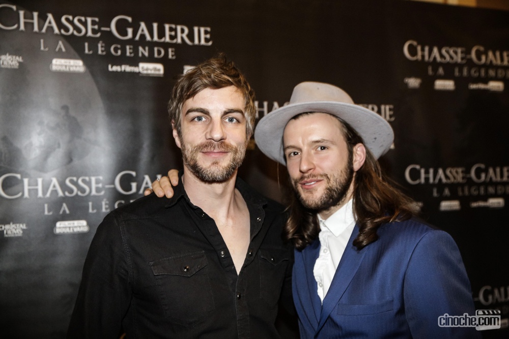Sur le tapis rouge du film Chasse-Galerie : La légende