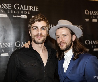 Sur le tapis rouge du film Chasse-Galerie : La légende