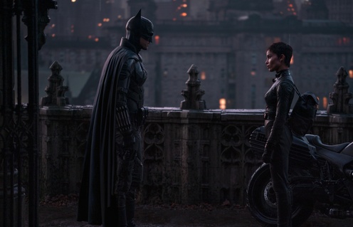 Une scène du film The Batman