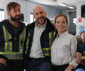 Une scène du film Le trip à trois