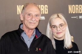 Sur le tapis rouge du film Norbourg Sur le tapis rouge du film Norbourg