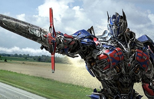 Une scène du film Transformers:Age of Extinction