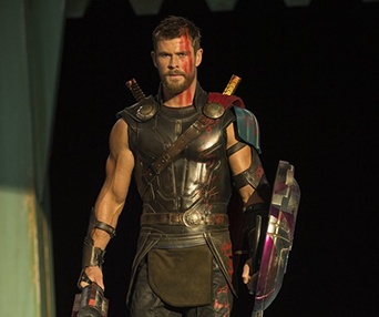 Une scène du film Thor: Ragnarok
