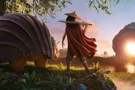 Une scène du film Raya and the Last Dagron Une scène du film Raya and the Last Dagron