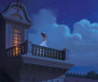 Scène du film The Princess and the Frog