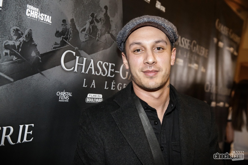 Sur le tapis rouge du film Chasse-Galerie : La légende