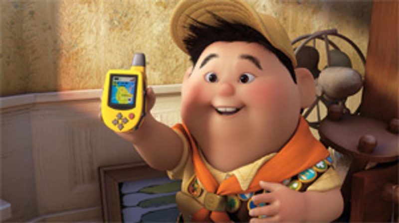 Une scène du film d'animation Up