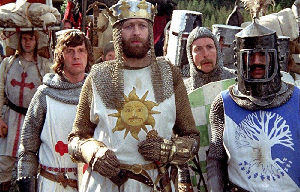 Une scène du film Monty Python and the Holy Grail