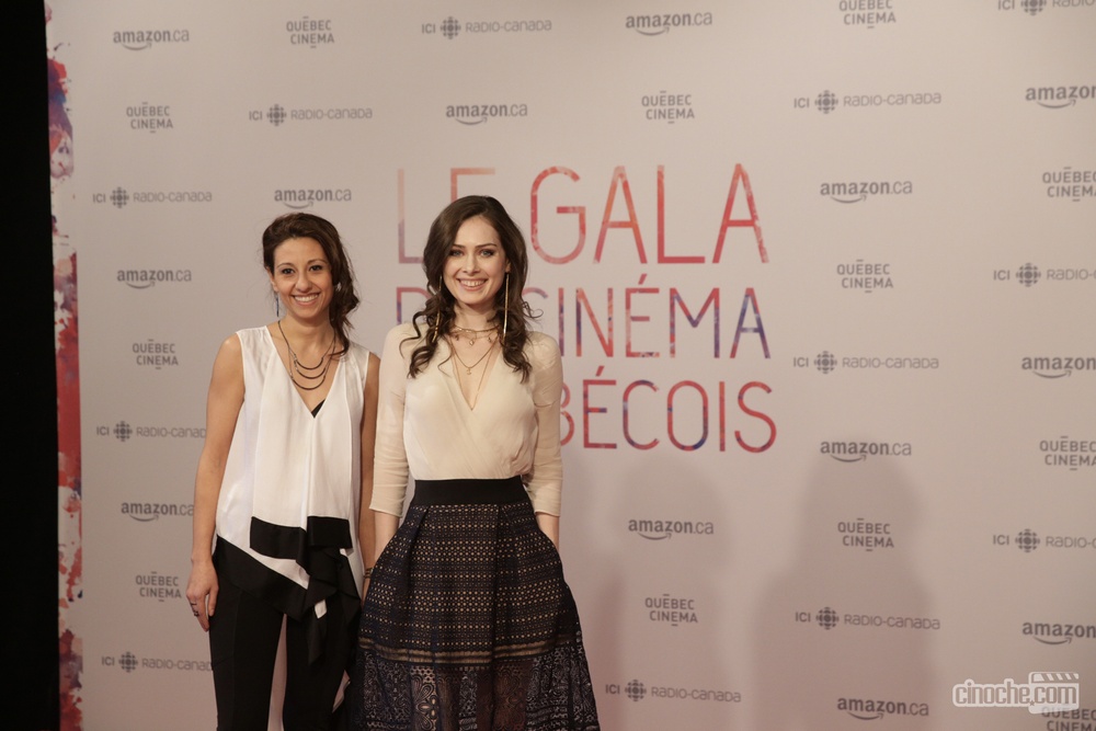 Sur le tapis rouge de Gala du cinéma Québécois