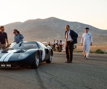 Une scène du film Ford v. Ferrari
