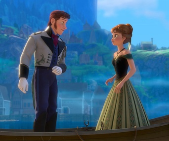 Une scène du film Frozen