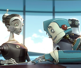 Scène du film Robots
