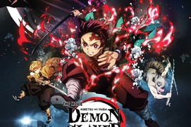 Affiche du film Demon Slayer : Mugen Train Affiche du film Demon Slayer : Mugen Train