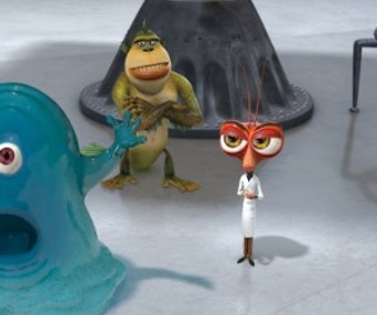 Scène du film Monsters vs. Aliens