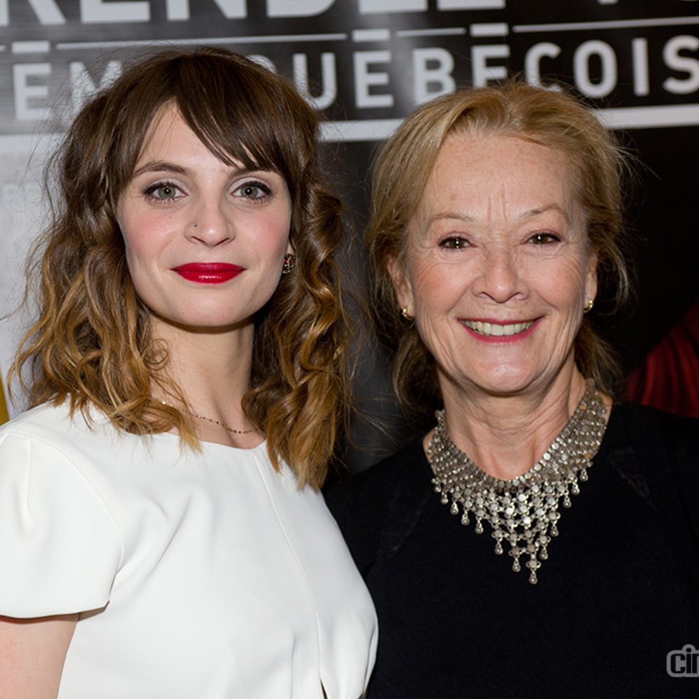 Sur le tapis rouge du film L'ange gardien