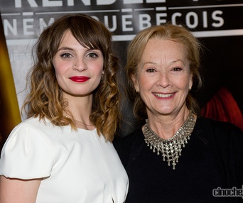 Sur le tapis rouge du film L'ange gardien