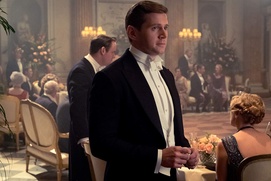 Une scène du film Downton Abbey Une scène du film Downton Abbey