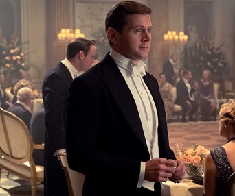 Une scène du film Downton Abbey