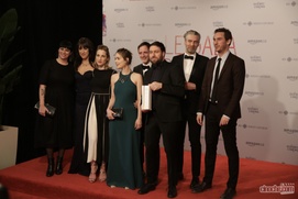 Sur le tapis rouge de Gala du cinéma Québécois