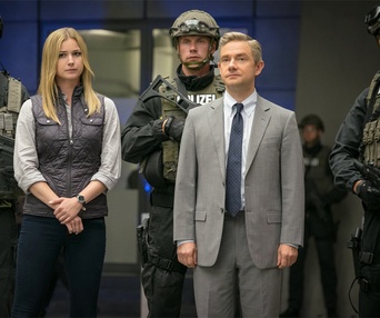 Une scène du film Captain America: Civil War