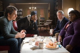 Une scène du film Tower Heist Une scène du film Tower Heist