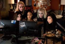 Une scène du film Ocean's 8 Une scène du film Ocean's 8
