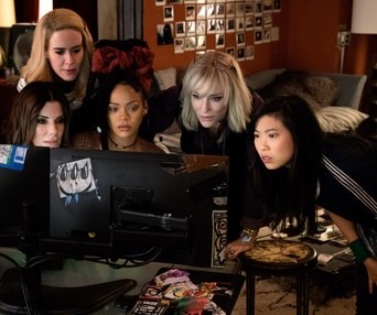 Une scène du film Ocean's 8