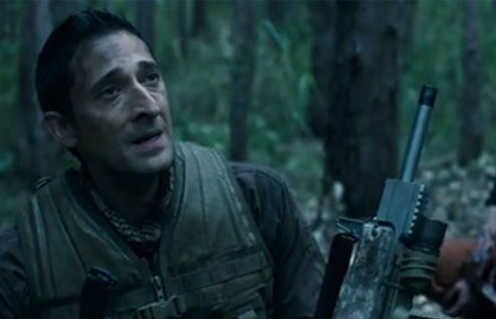 Adrien Brody dans le film Predators