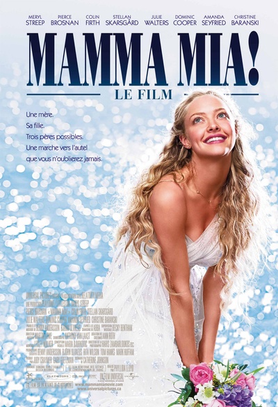 Affiche en français du film Mamma Mia!