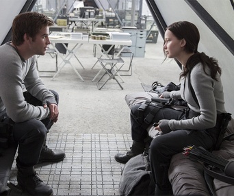 Une scène du film The Hunger Games: Mockingjay - Part 2