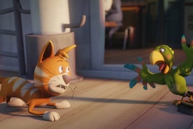 Une scène du film Félix et le trésor de Morgäa