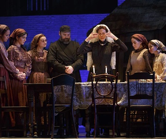 Une scène du film Fiddler: A Miracle of Miracles