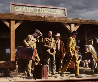 Une scène du film The Salvation