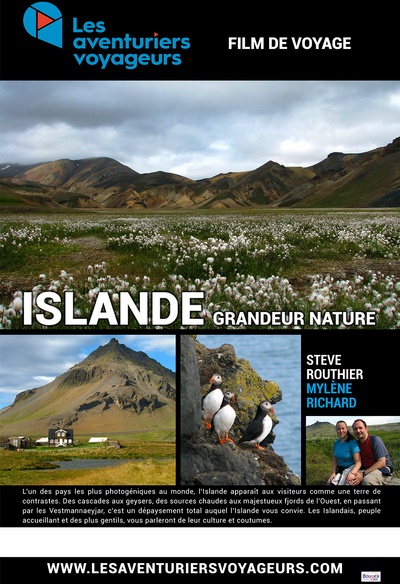 Affiche du film Les aventuriers voyageurs - Islande
