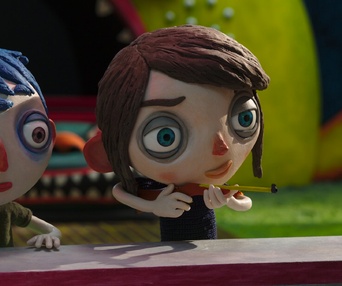 Une scène du film Ma vie de courgette
